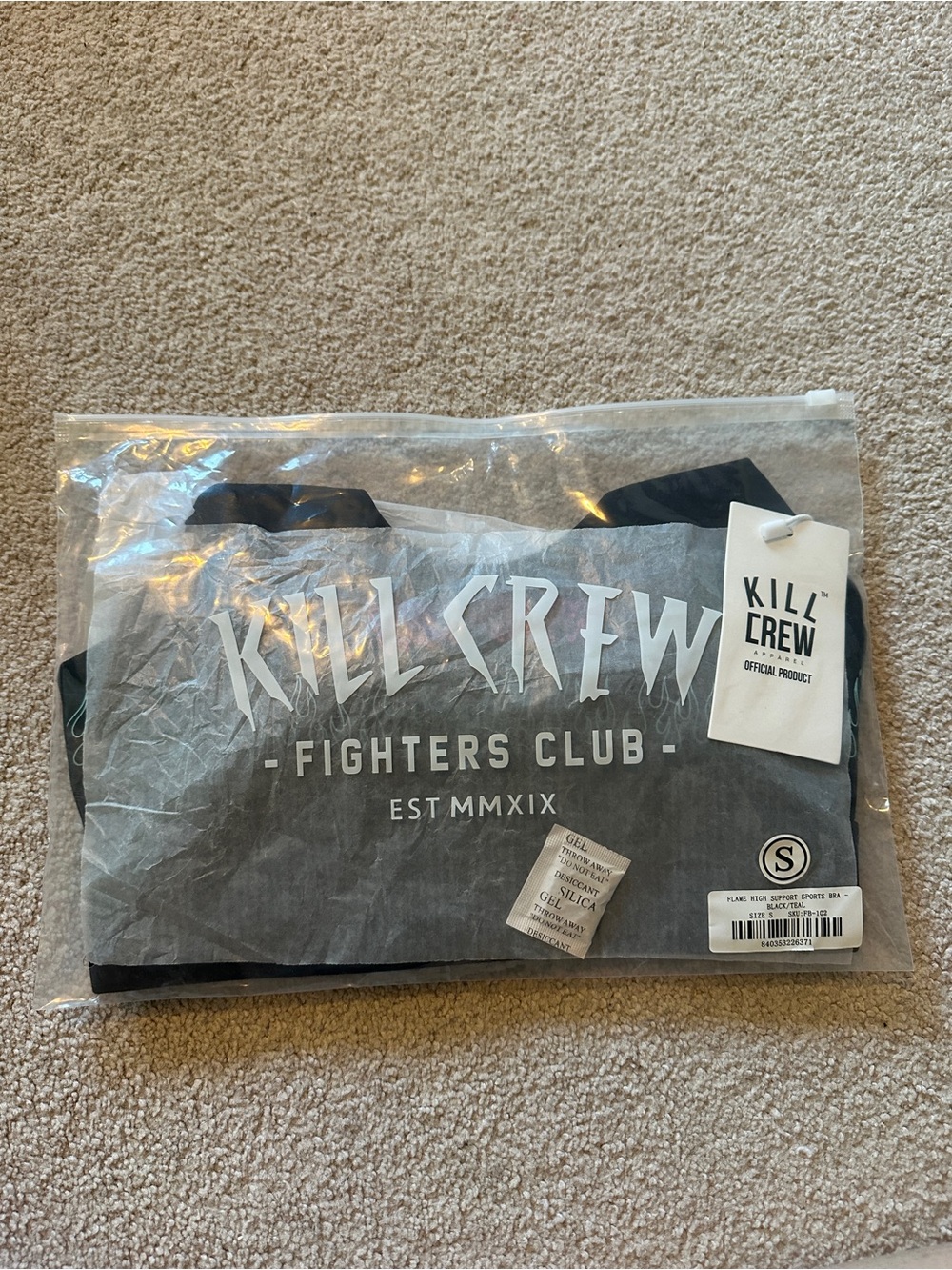 Brand New Kill Crew Flame High Support Sports Bra